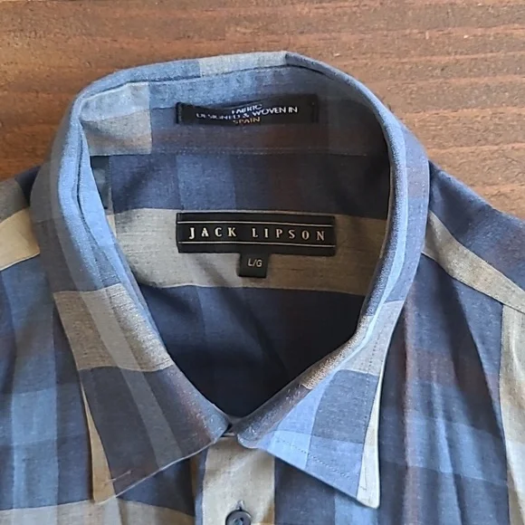 Jack Lipson Casual Button Down L - Picture 3 of 3